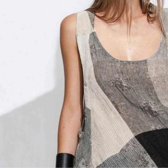 1124 BANANA BLUE Australian made linen maxi dress | side large - Picture 3 of 13